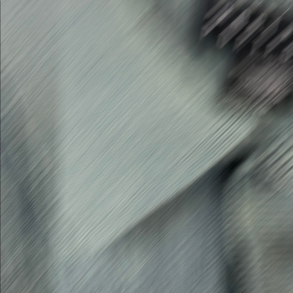 blue Green Ribbed Long Sleeve Polo Sweater ribbed button thin knit - Picture 6 of 10